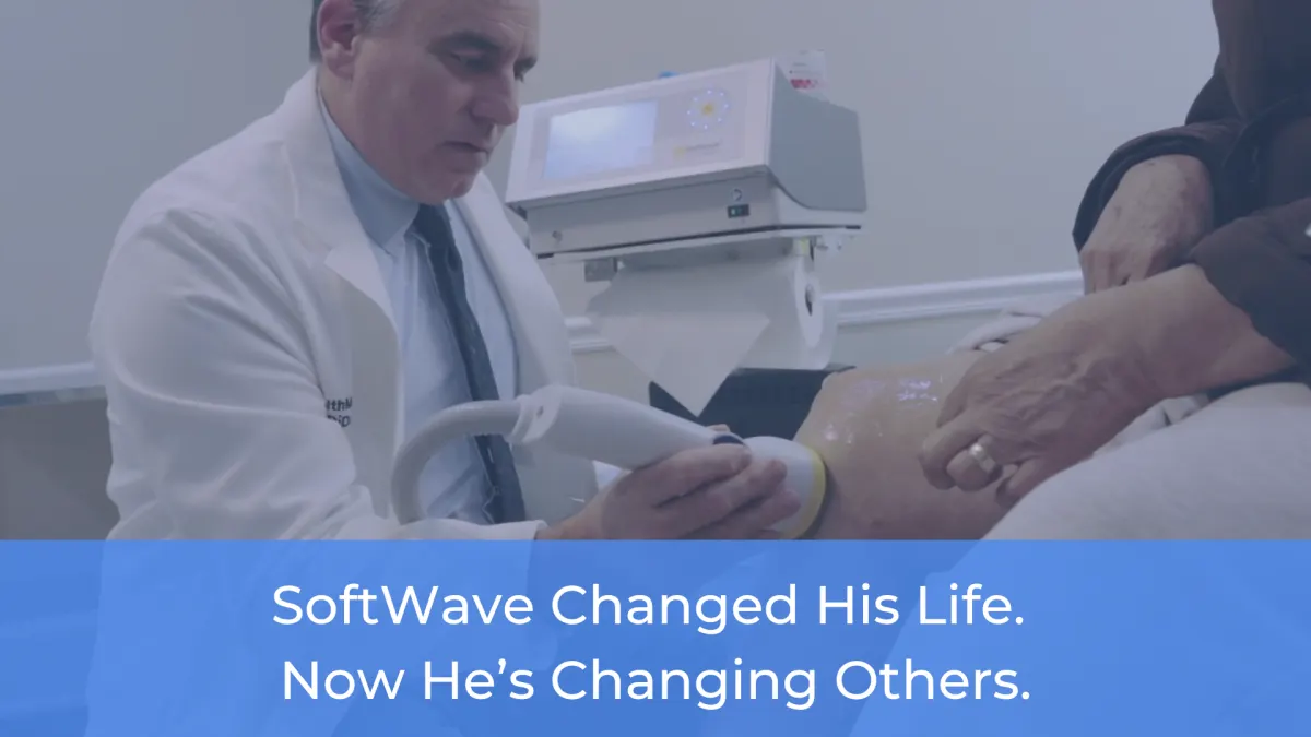 SoftWave Changed His Life. Now He’s Changing Others. Watch video: SoftWave Changed His Life. Now He’s Changing Others.