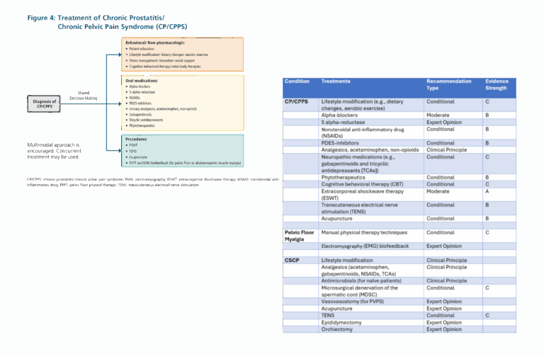 Treatment of Chronic Prostatitis