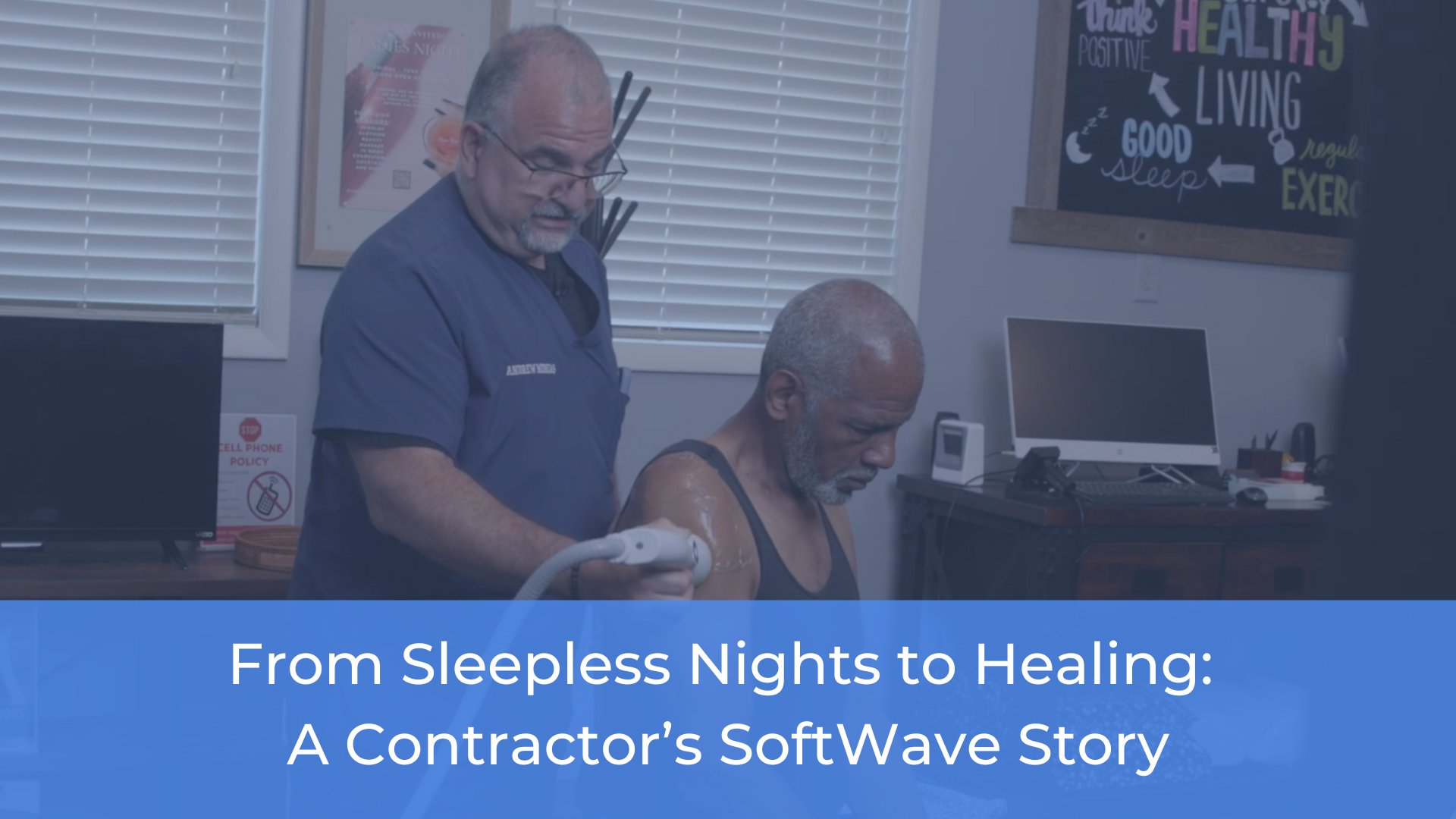 From Sleepless Nights to Healing: A Contractor's SoftWave Story