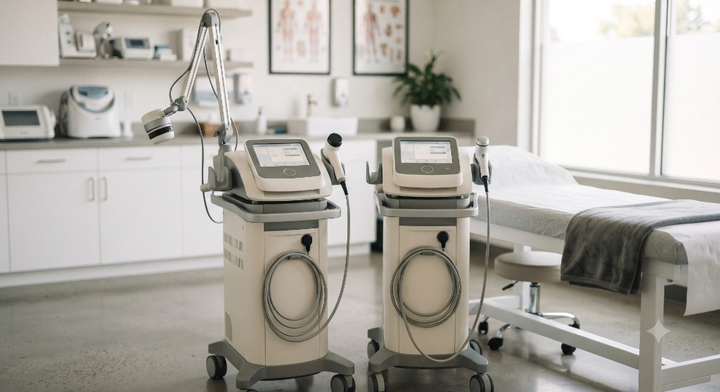 Softwave and stemwave device